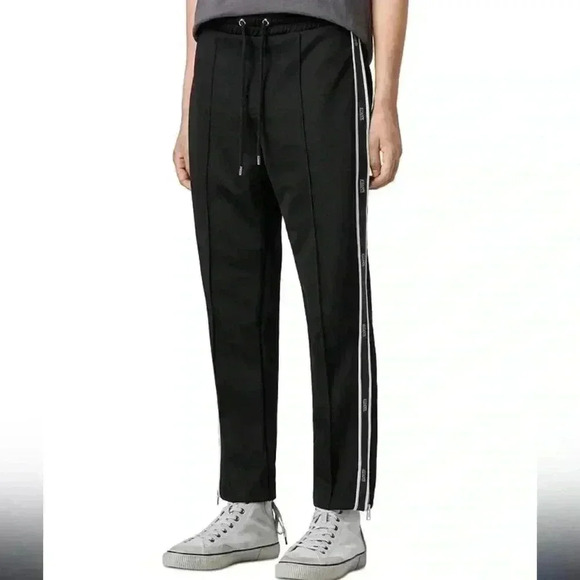 ALLSAINTS Slim-Fit Josh Track Pants Size XS - Picture 2 of 7